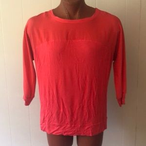 Calvin Klein women’s xl long sleeve pink blouse